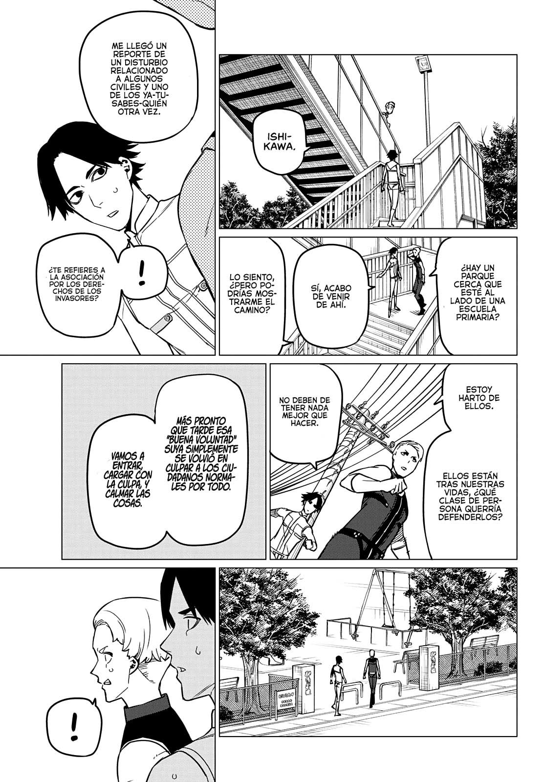 Sentai Daishikkaku Capitulo 63: Kanon Hisui, 8 años página 12