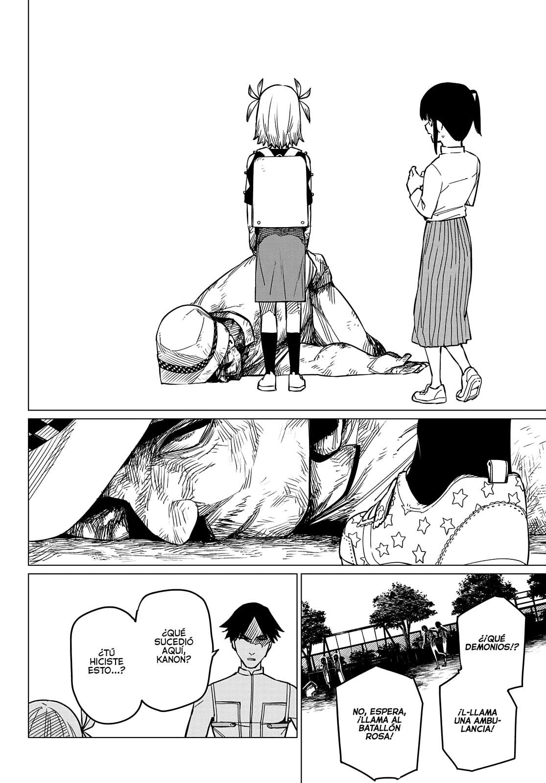 Sentai Daishikkaku Capitulo 63: Kanon Hisui, 8 años página 13