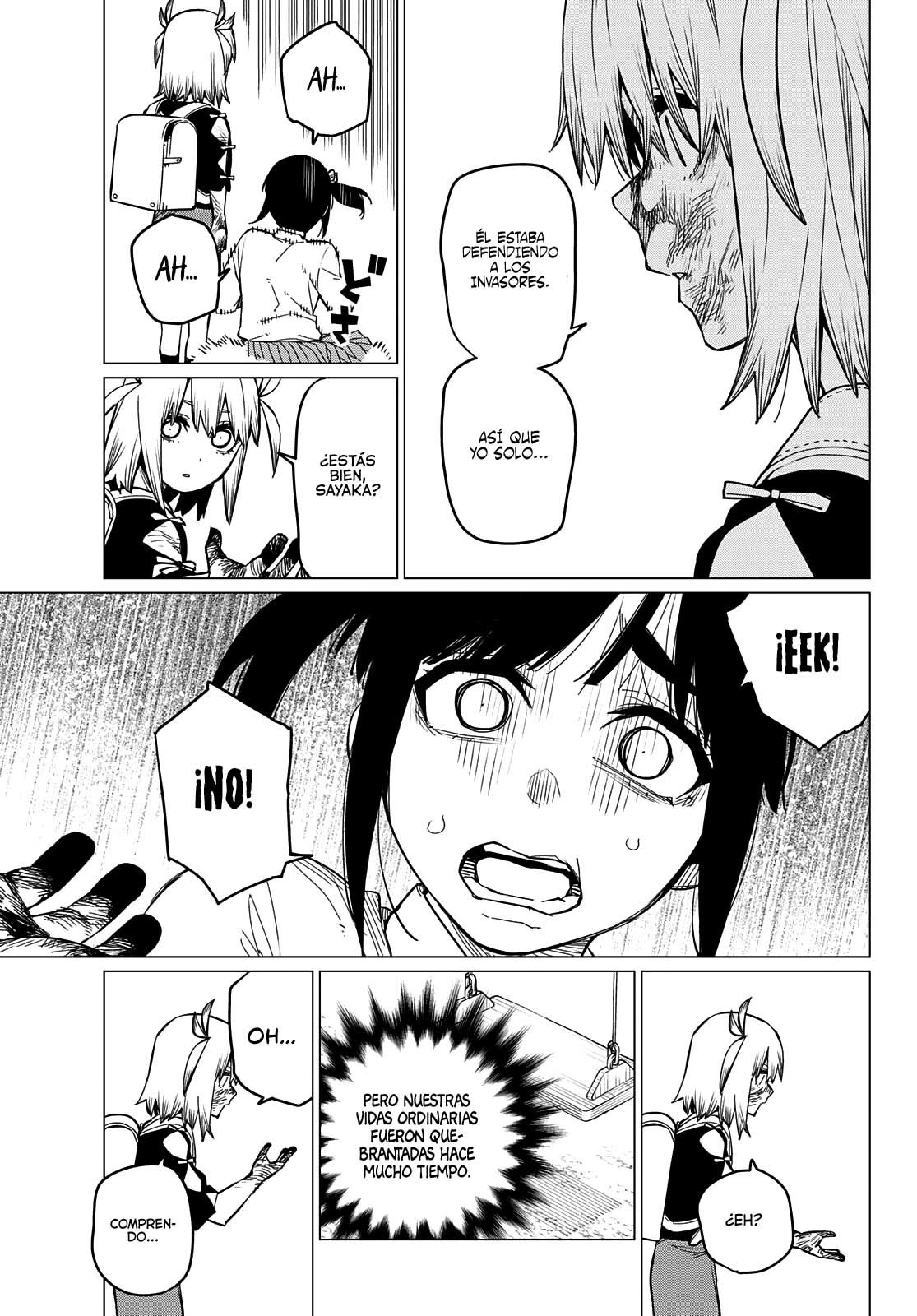 Sentai Daishikkaku Capitulo 63: Kanon Hisui, 8 años página 14