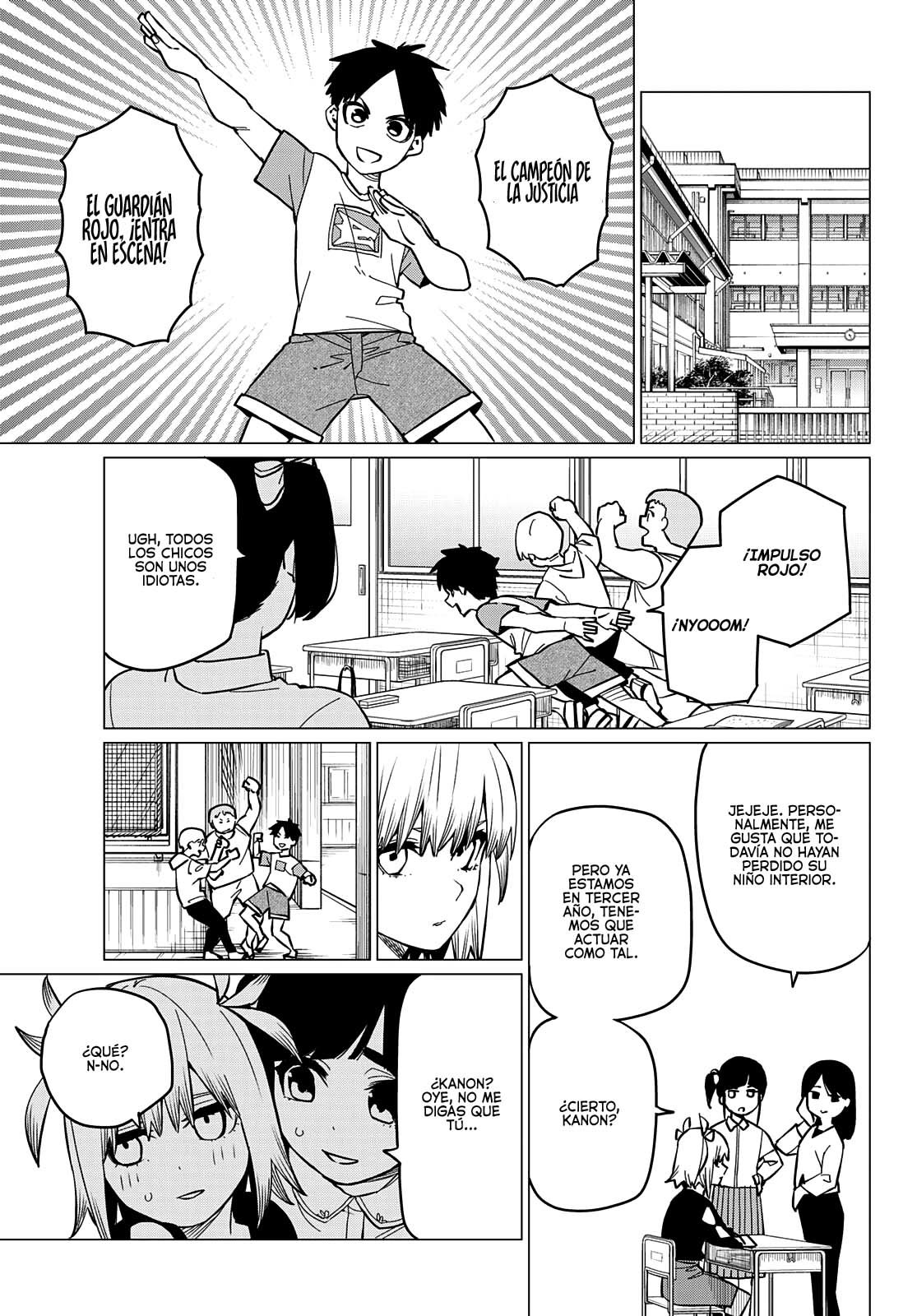 Sentai Daishikkaku Capitulo 63: Kanon Hisui, 8 años página 6