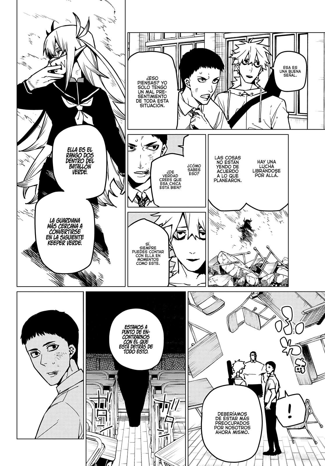 Sentai Daishikkaku Capitulo 65: Una vida escolar de ensueño, Parte 10 página 3
