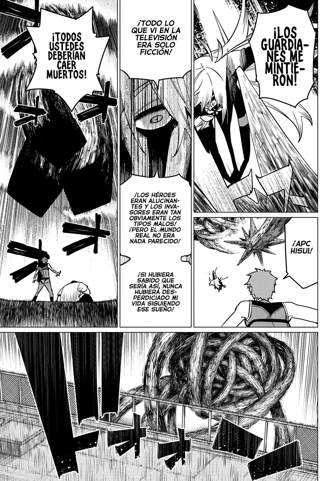 Sentai Daishikkaku Capitulo 66: Una vida escolar de ensueño, Parte 11 página 8