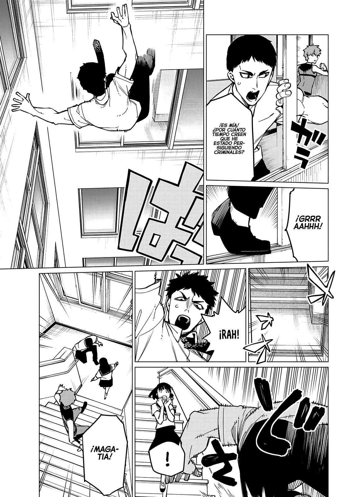 Sentai Daishikkaku Capitulo 67: Una vida escolar de ensueño, parte 12 página 8