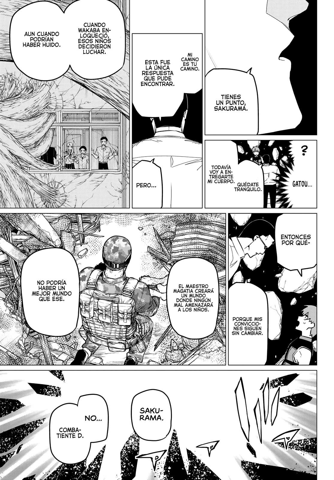 Sentai Daishikkaku Capitulo 69: Una vida escolar de ensueño, Parte 14 página 15