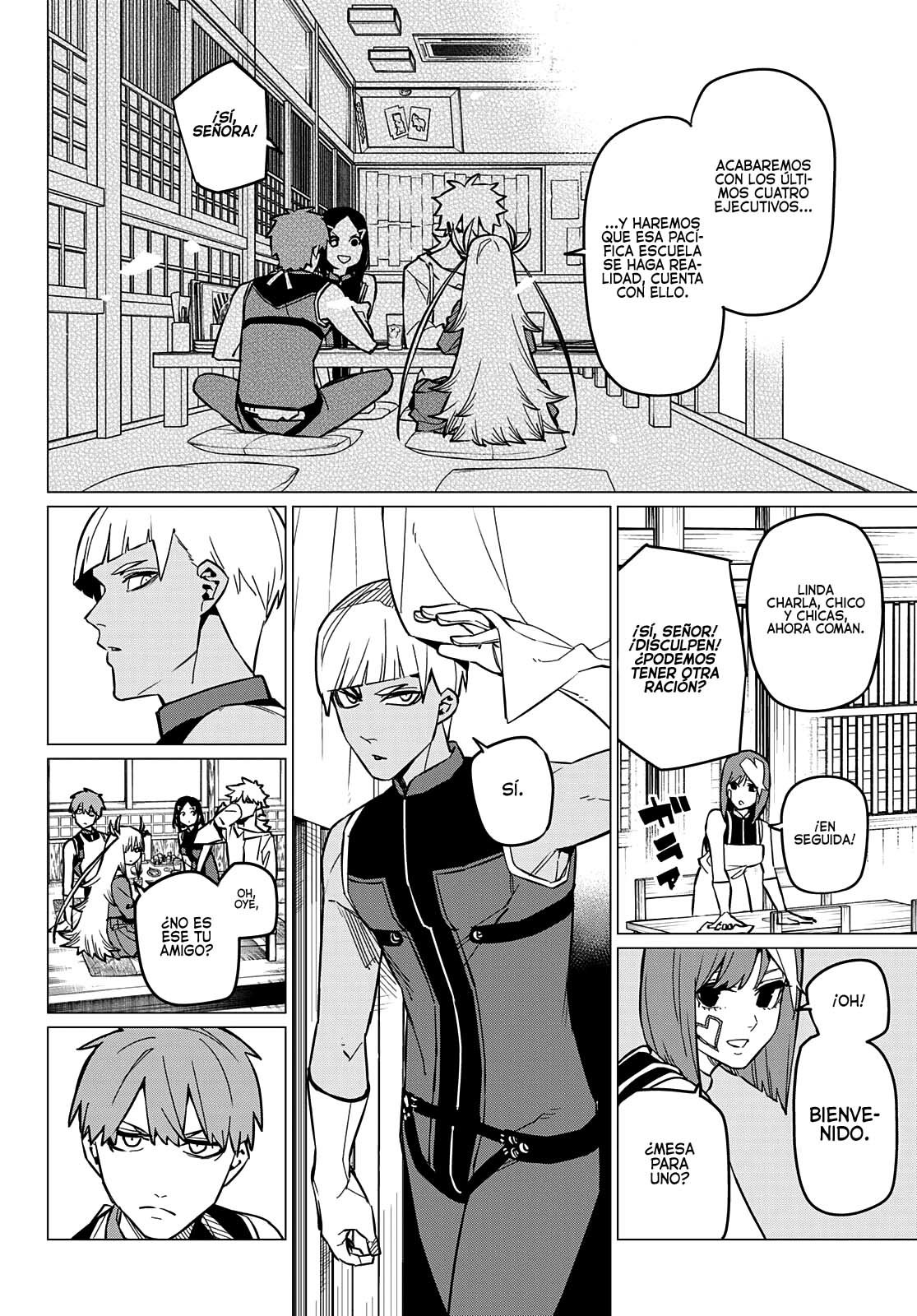 Sentai Daishikkaku Capitulo 71: Una pequeña fiesta ceremonial página 9
