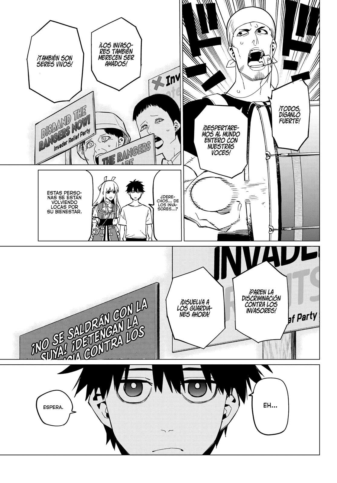 Sentai Daishikkaku Capitulo 75: Cita para stalkear página 8