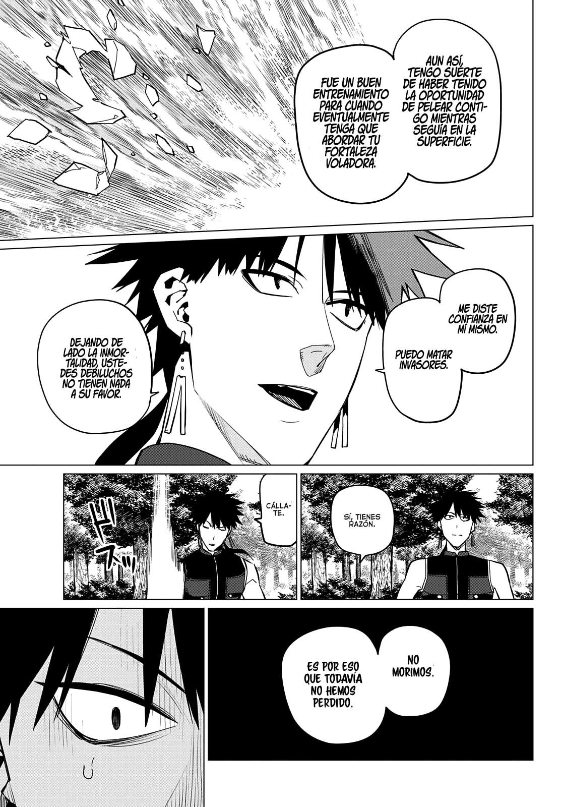 Sentai Daishikkaku Capitulo 76: Darse la vuelta página 12