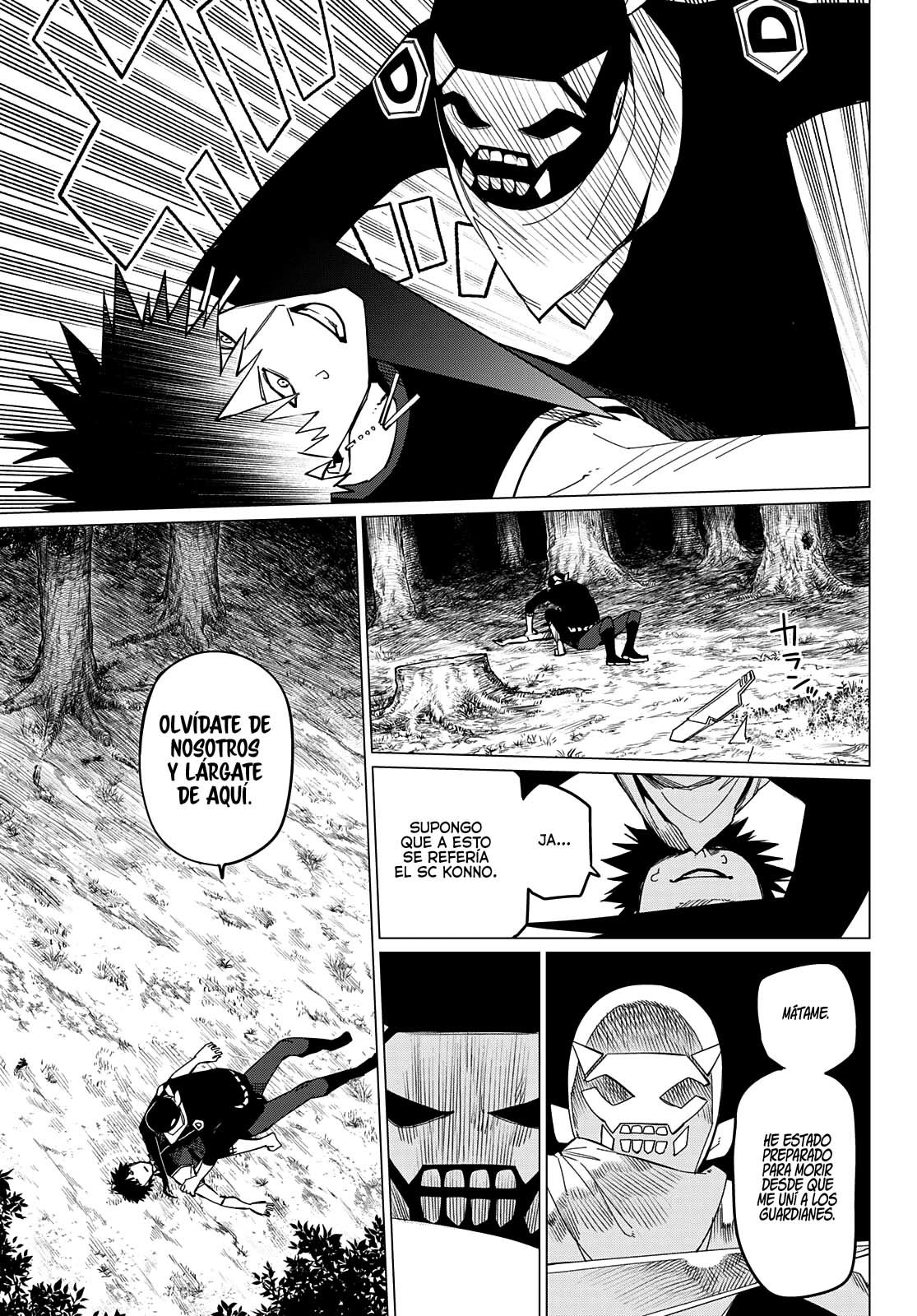 Sentai Daishikkaku Capitulo 76: Darse la vuelta página 14