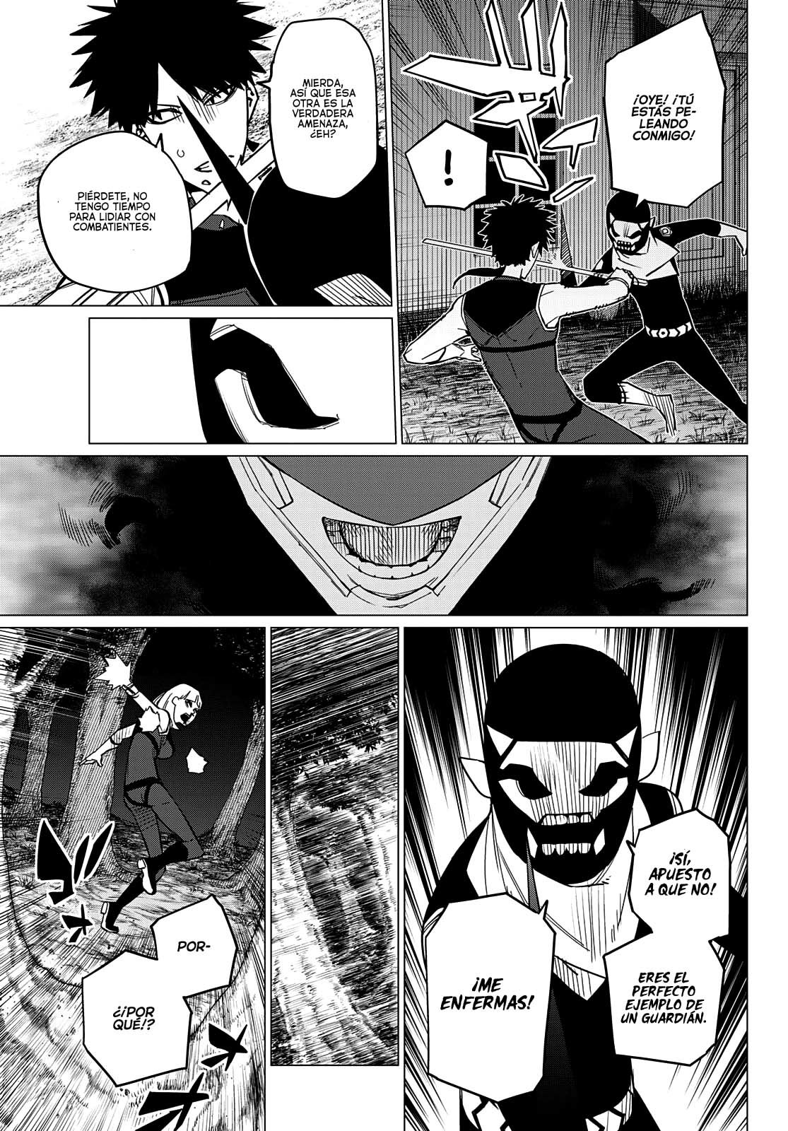 Sentai Daishikkaku Capitulo 76: Darse la vuelta página 8