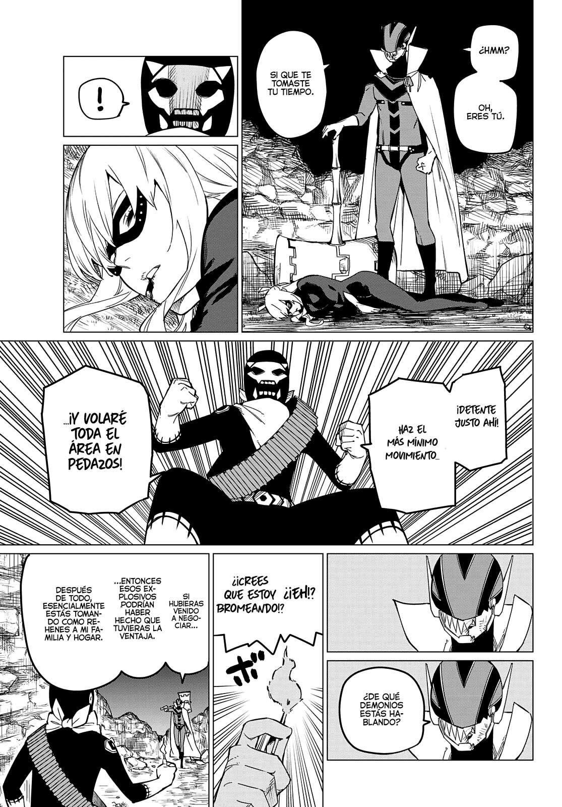 Sentai Daishikkaku Capitulo 77: Laberinto página 14