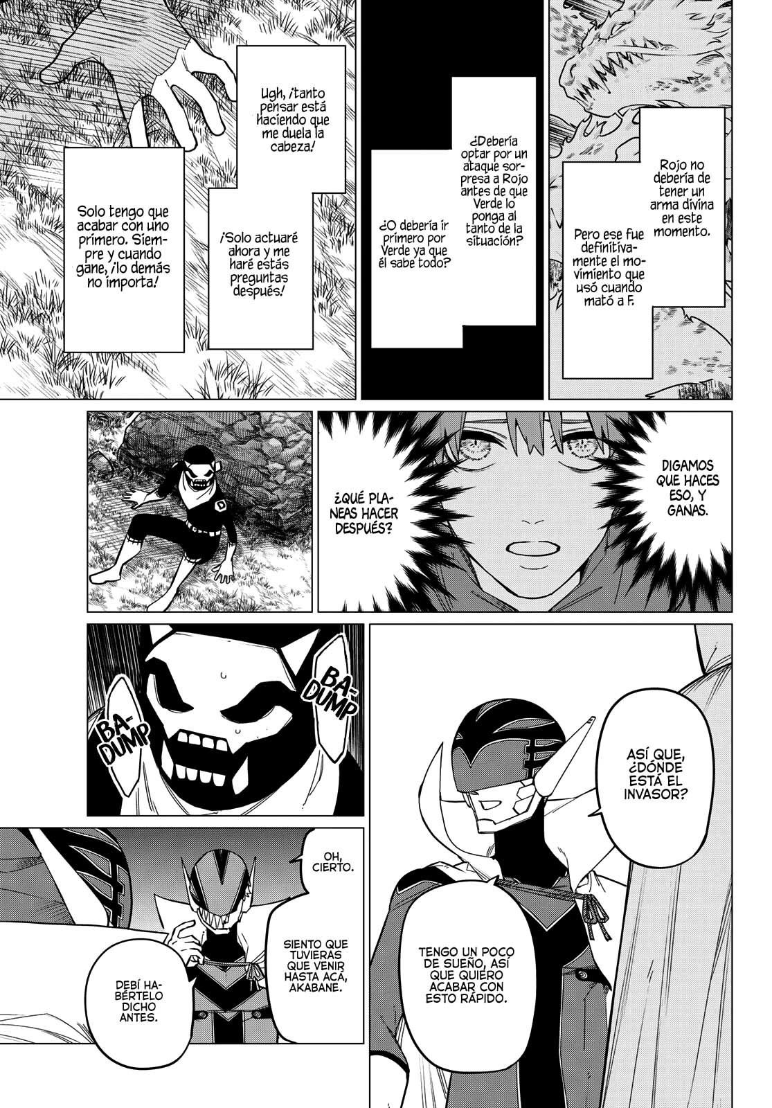 Sentai Daishikkaku Capitulo 78: Asesinato de bajo calibre página 4