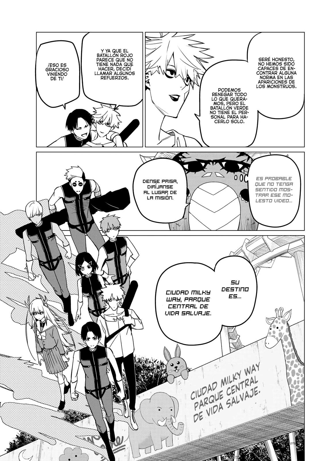Sentai Daishikkaku Capitulo 80: Zoológico de monstruos página 6