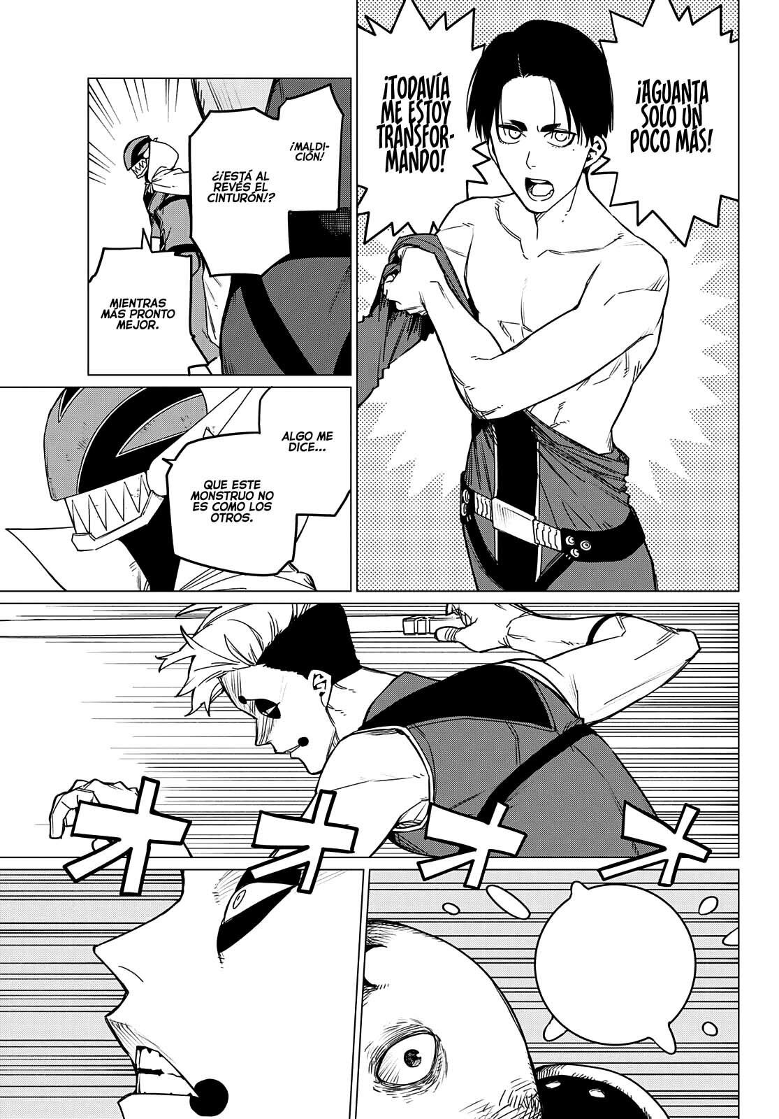 Sentai Daishikkaku Capitulo 81: Zoológico de monstruos, parte 2 página 8