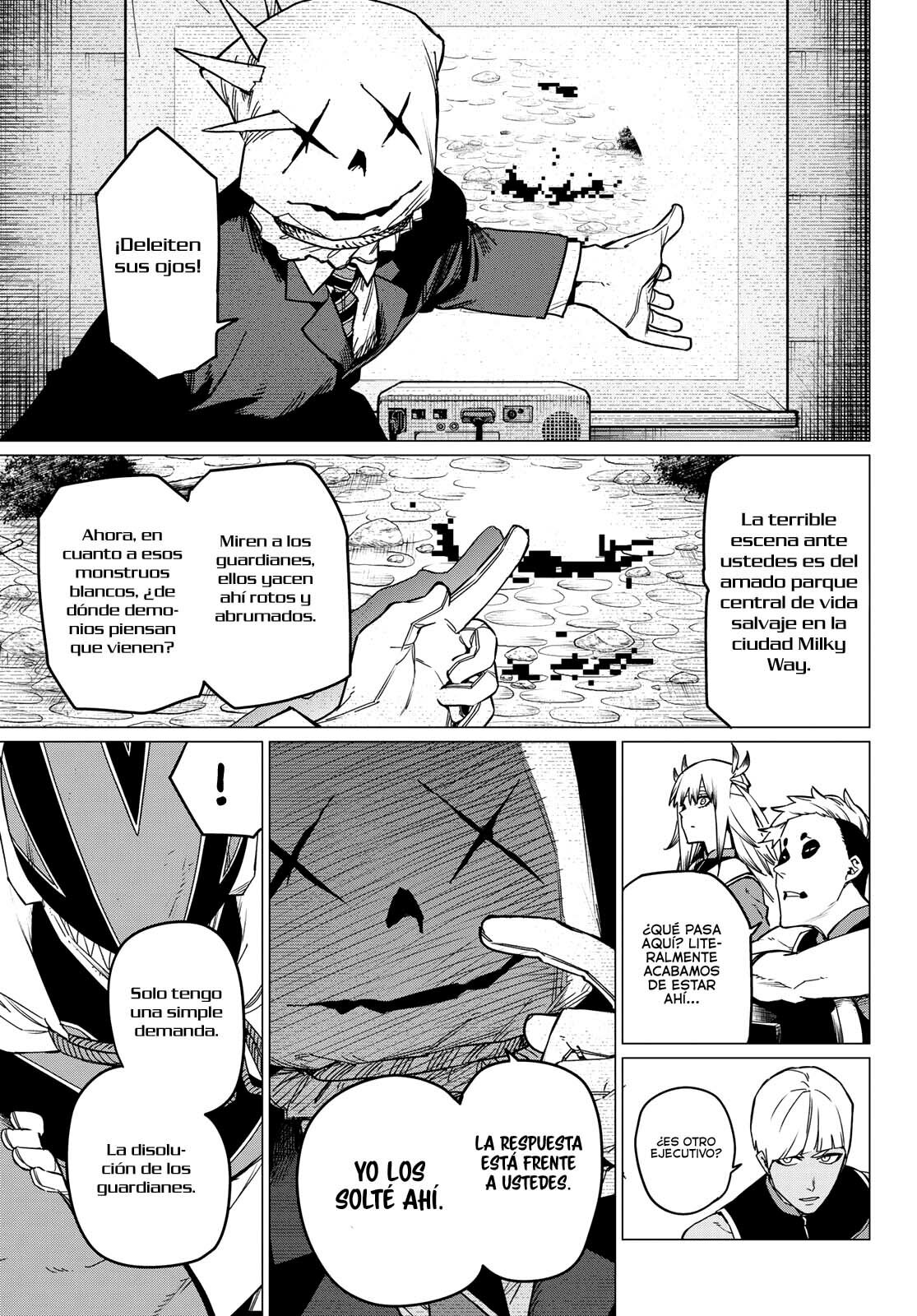 Sentai Daishikkaku Capitulo 82: Zoológico de monstruos, Parte 3 página 8