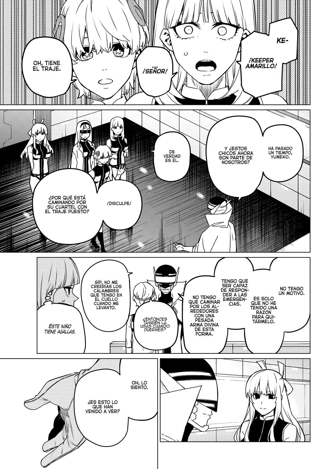 Sentai Daishikkaku Capitulo 84: El abominable experimento del batallón amarillo página 10