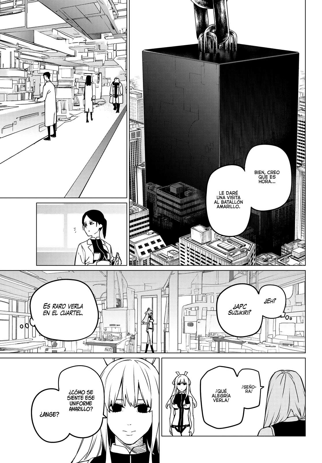 Sentai Daishikkaku Capitulo 84: El abominable experimento del batallón amarillo página 4