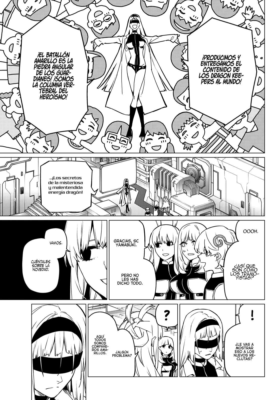 Sentai Daishikkaku Capitulo 84: El abominable experimento del batallón amarillo página 8