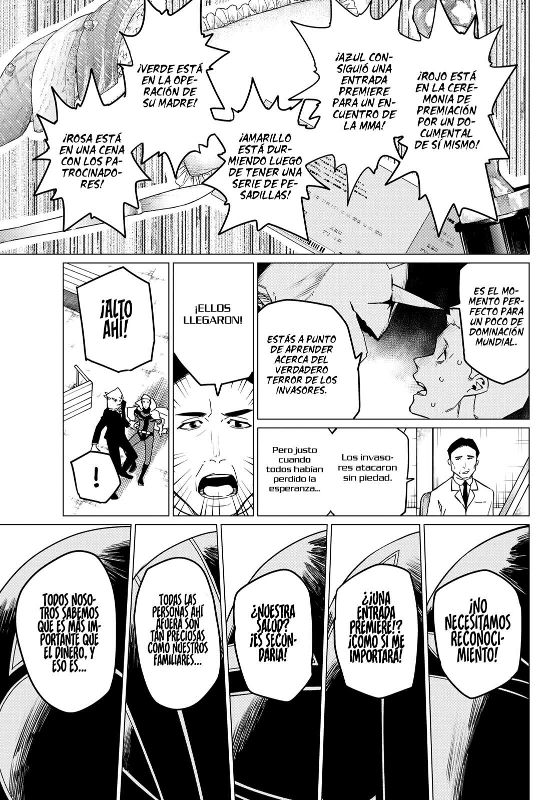 Sentai Daishikkaku Capitulo 87: Bienvenidos a la asociación por los derechos de los invasores, parte 3 página 12