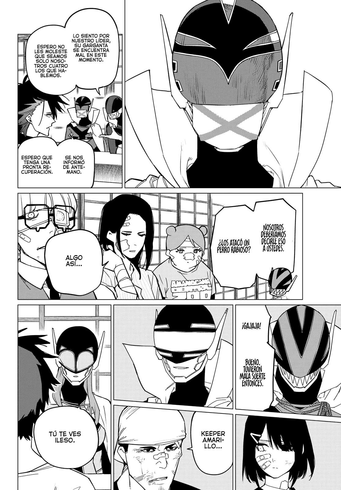 Sentai Daishikkaku Capitulo 88: El show “¿La justicia de quién?” página 3
