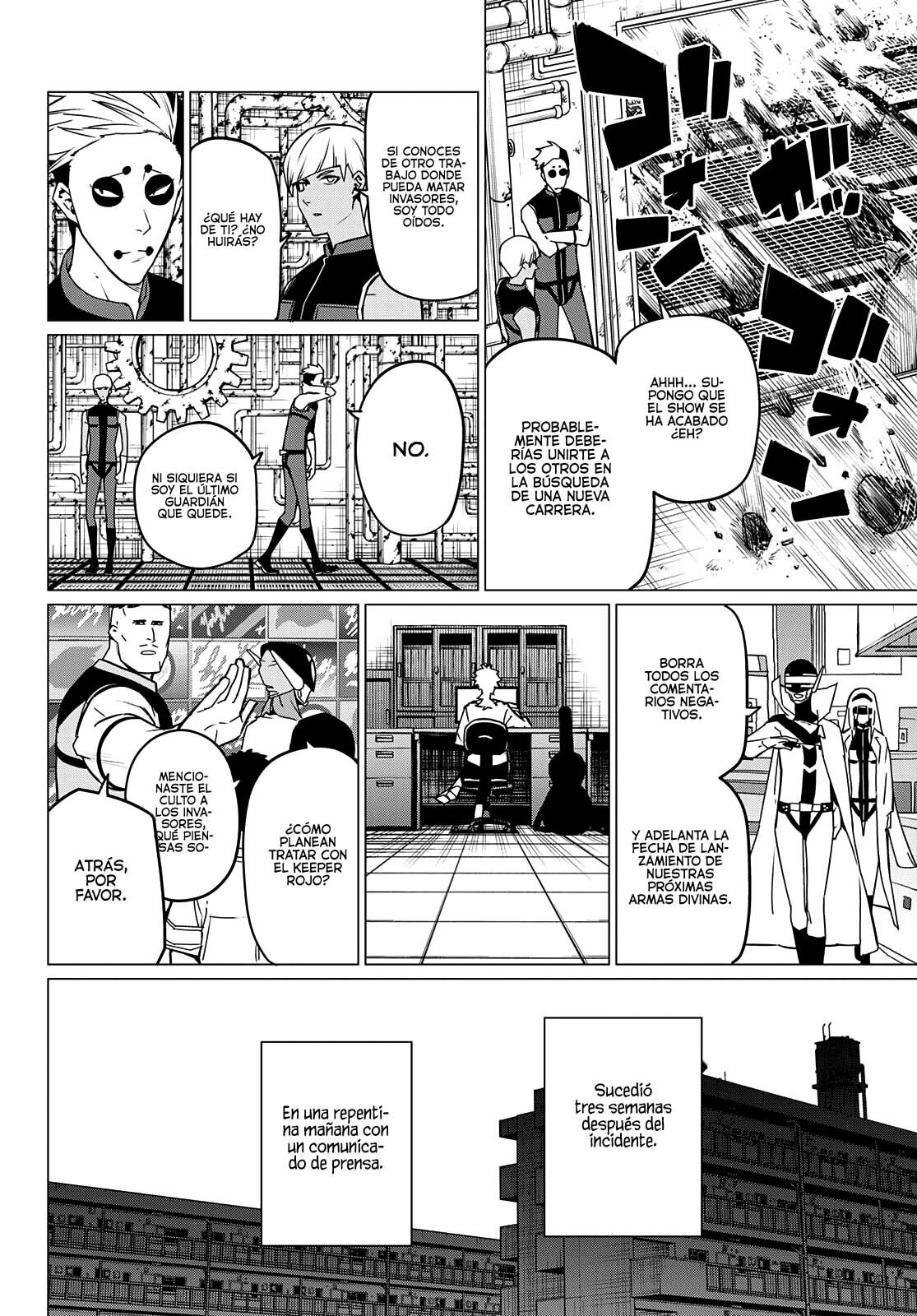 Sentai Daishikkaku Capitulo 89: Ganar por default página 11