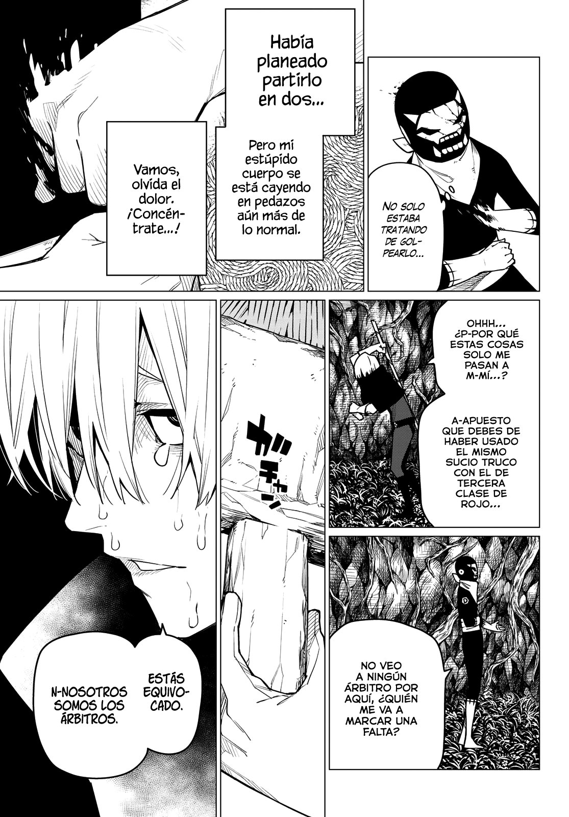 Sentai Daishikkaku Capitulo 9: Un pegajoso juego de las escondidas página 5