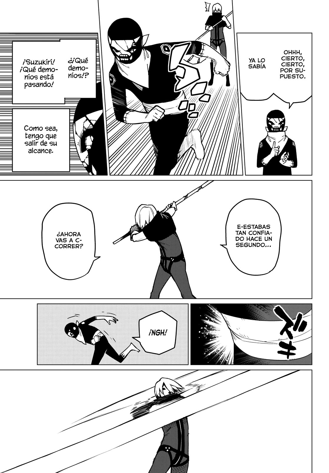 Sentai Daishikkaku Capitulo 9: Un pegajoso juego de las escondidas página 7