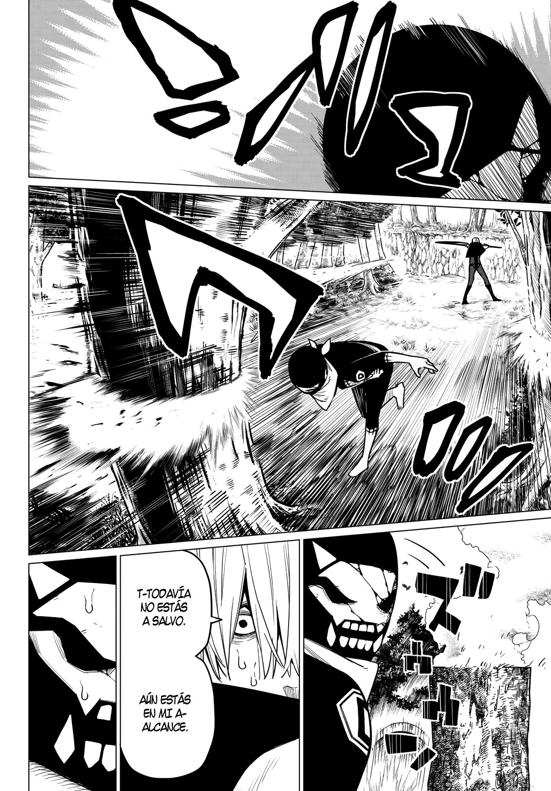 Sentai Daishikkaku Capitulo 9: Un pegajoso juego de las escondidas página 8