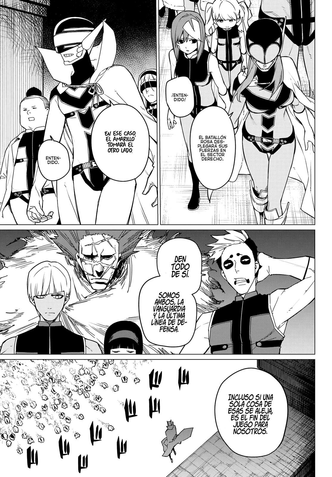 Sentai Daishikkaku Capitulo 92: ¡Lucha por tu propio bien! página 4