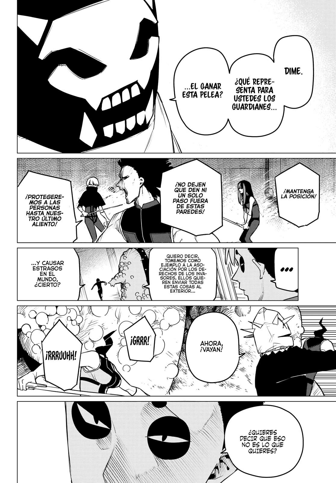 Sentai Daishikkaku Capitulo 93: Guerra de tres frentes página 15