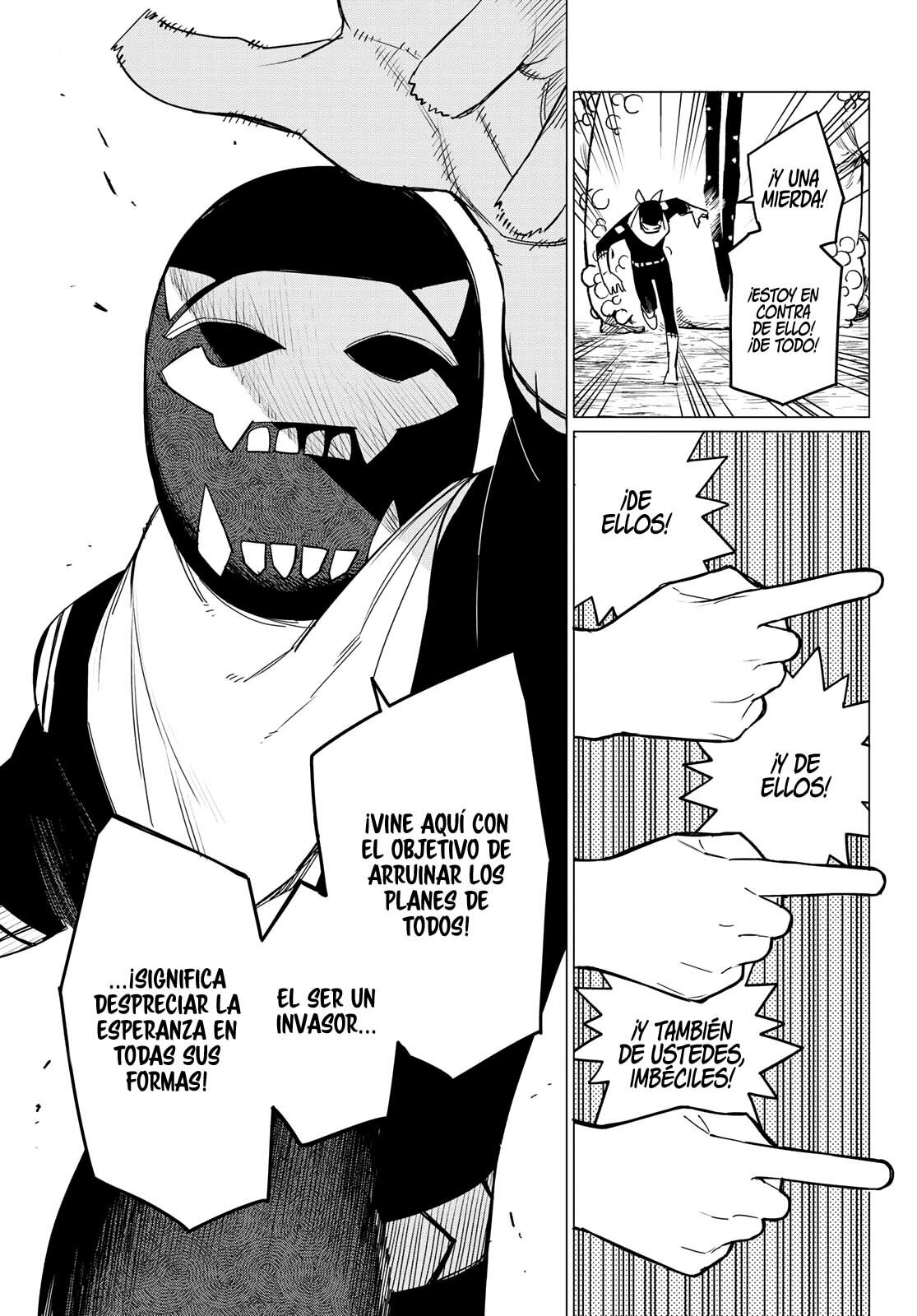 Sentai Daishikkaku Capitulo 93: Guerra de tres frentes página 16