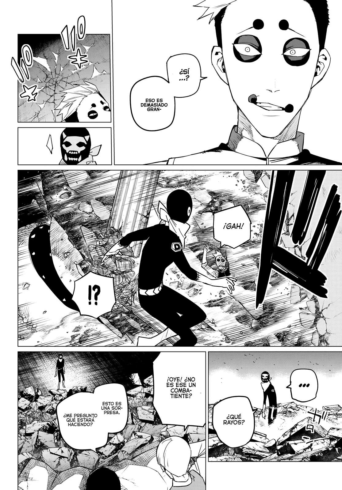 Sentai Daishikkaku Capitulo 93: Guerra de tres frentes página 17