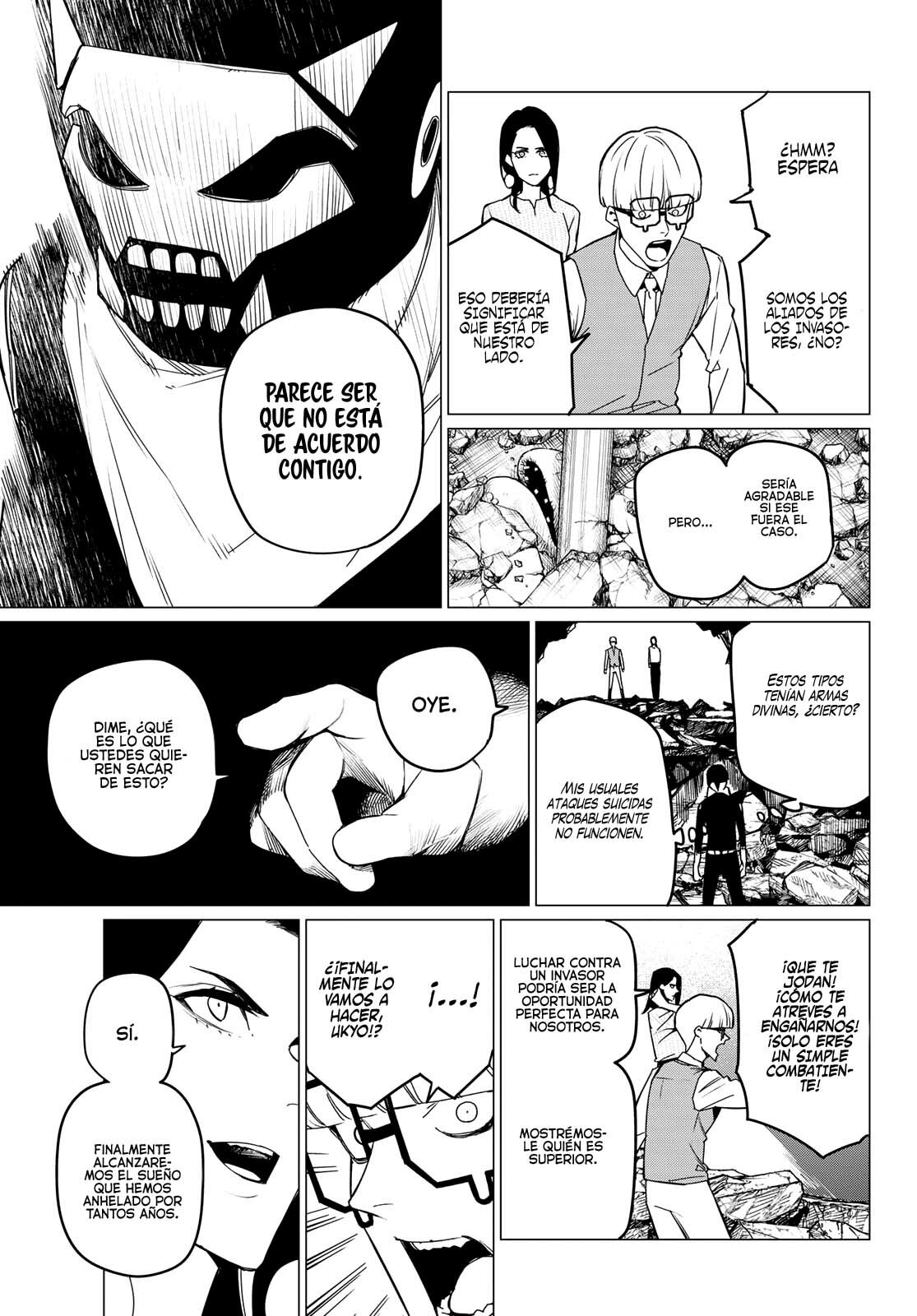Sentai Daishikkaku Capitulo 93: Guerra de tres frentes página 18