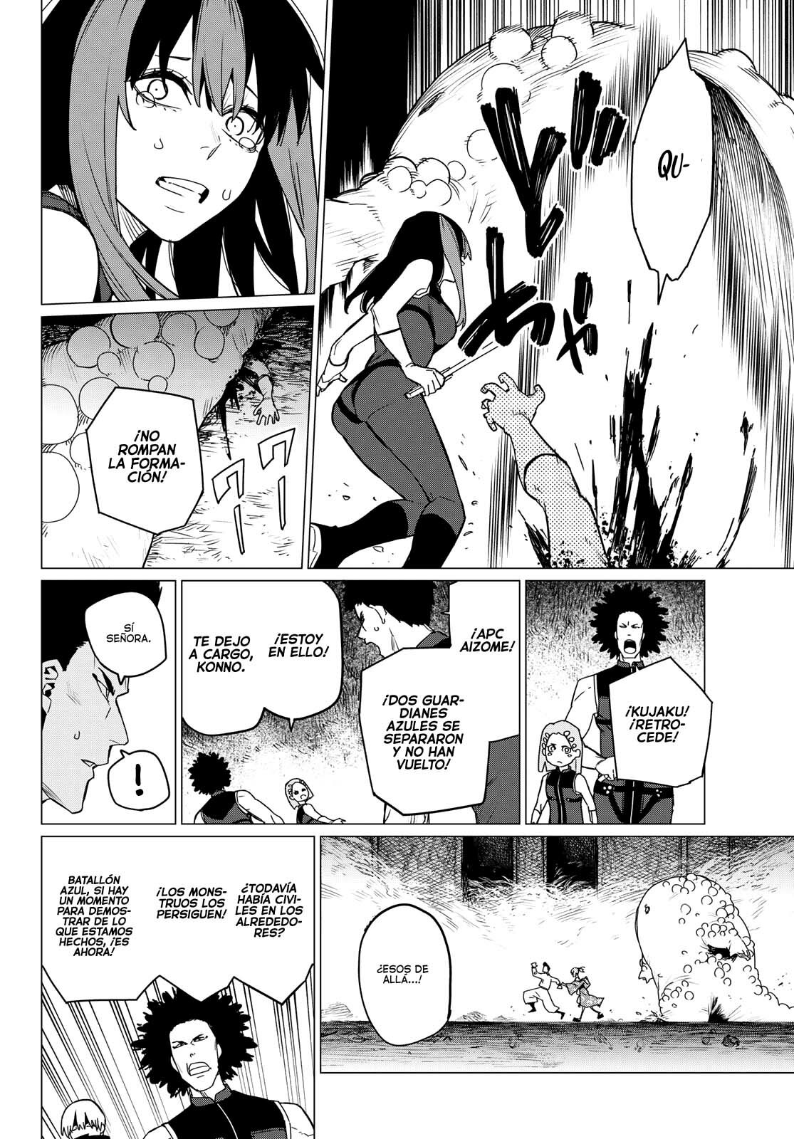 Sentai Daishikkaku Capitulo 93: Guerra de tres frentes página 3