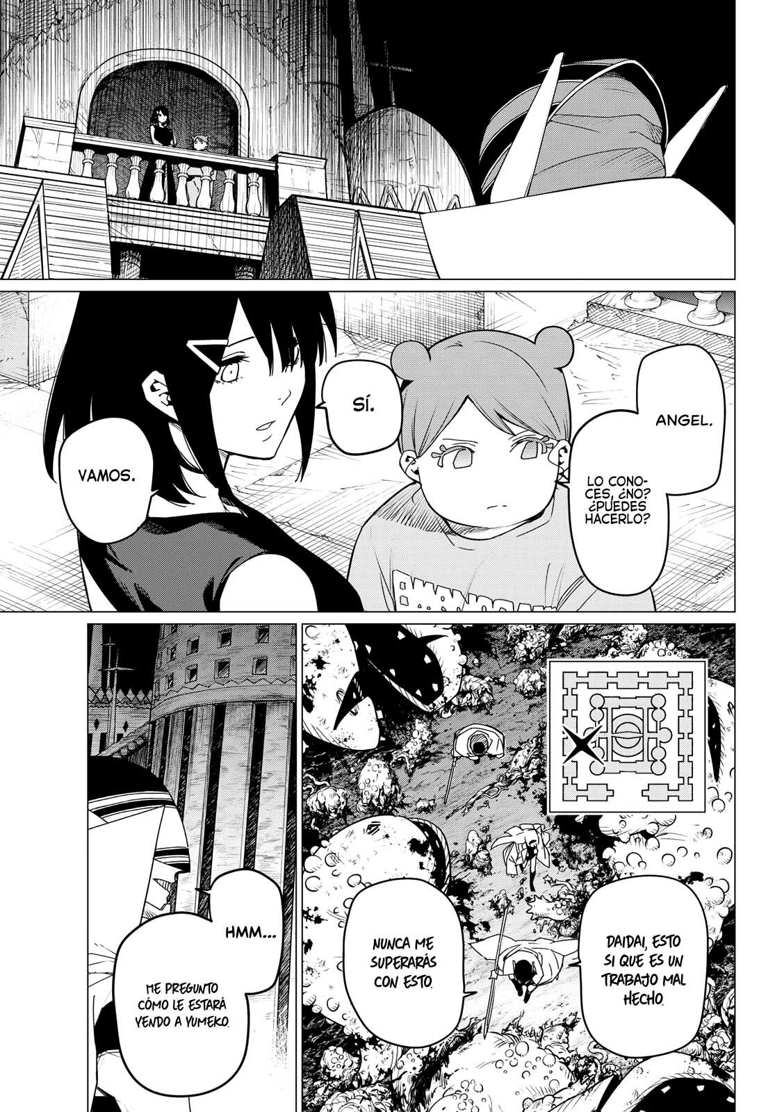 Sentai Daishikkaku Capitulo 93: Guerra de tres frentes página 8