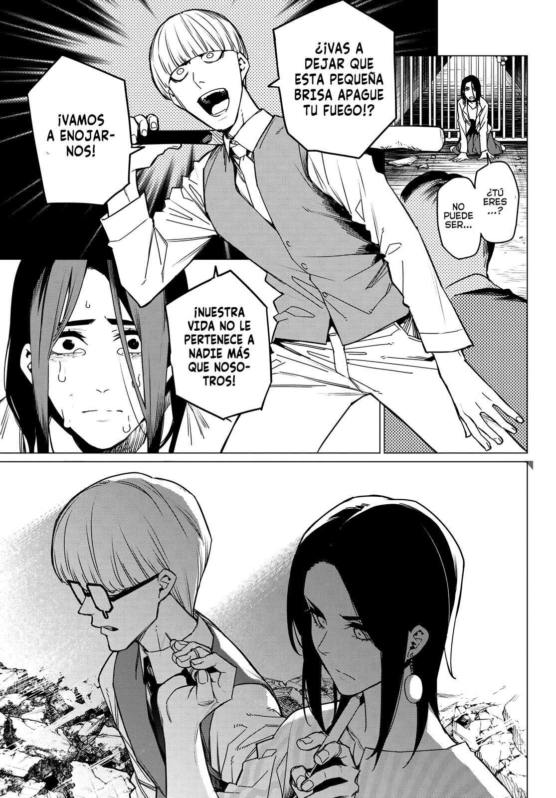 Sentai Daishikkaku Capitulo 94: Kaede Ukyo, edad 18, Juji Sazan, edad 16 página 14
