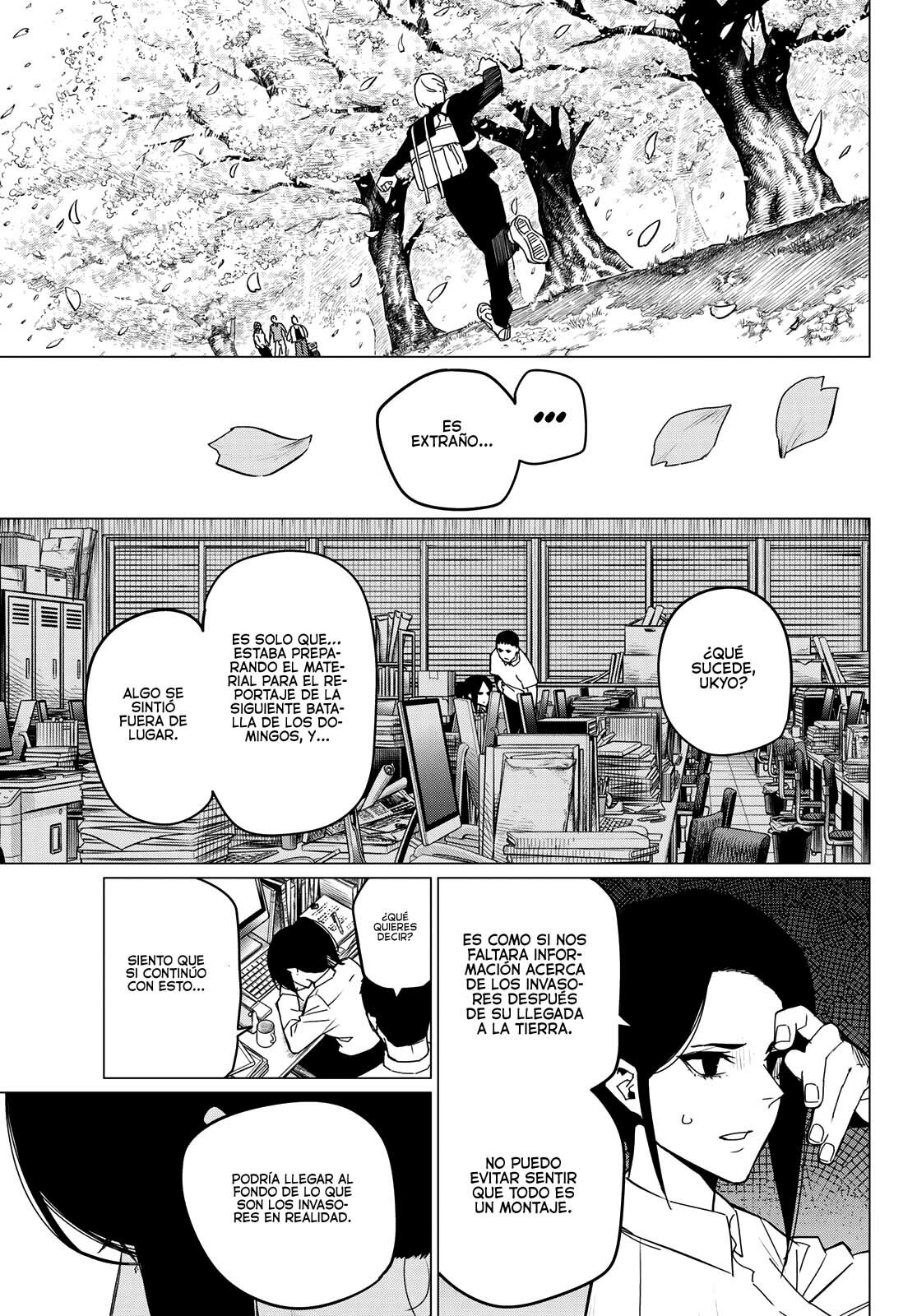 Sentai Daishikkaku Capitulo 94: Kaede Ukyo, edad 18, Juji Sazan, edad 16 página 6