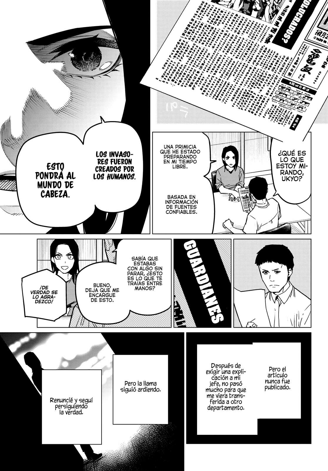 Sentai Daishikkaku Capitulo 94: Kaede Ukyo, edad 18, Juji Sazan, edad 16 página 8