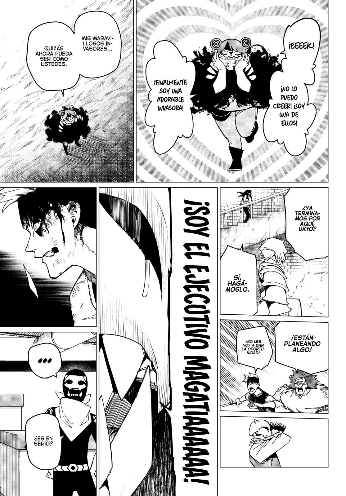 Sentai Daishikkaku Capitulo 95: Guerra de tres frentes, parte 2 página 15
