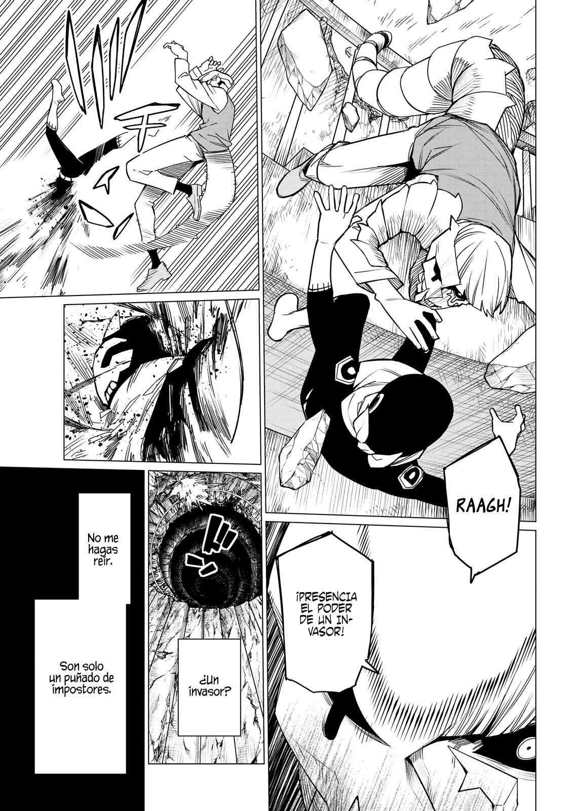 Sentai Daishikkaku Capitulo 95: Guerra de tres frentes, parte 2 página 5