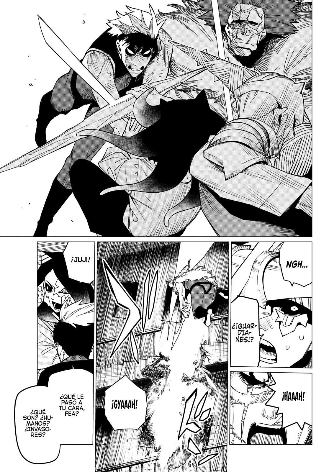 Sentai Daishikkaku Capitulo 95: Guerra de tres frentes, parte 2 página 7