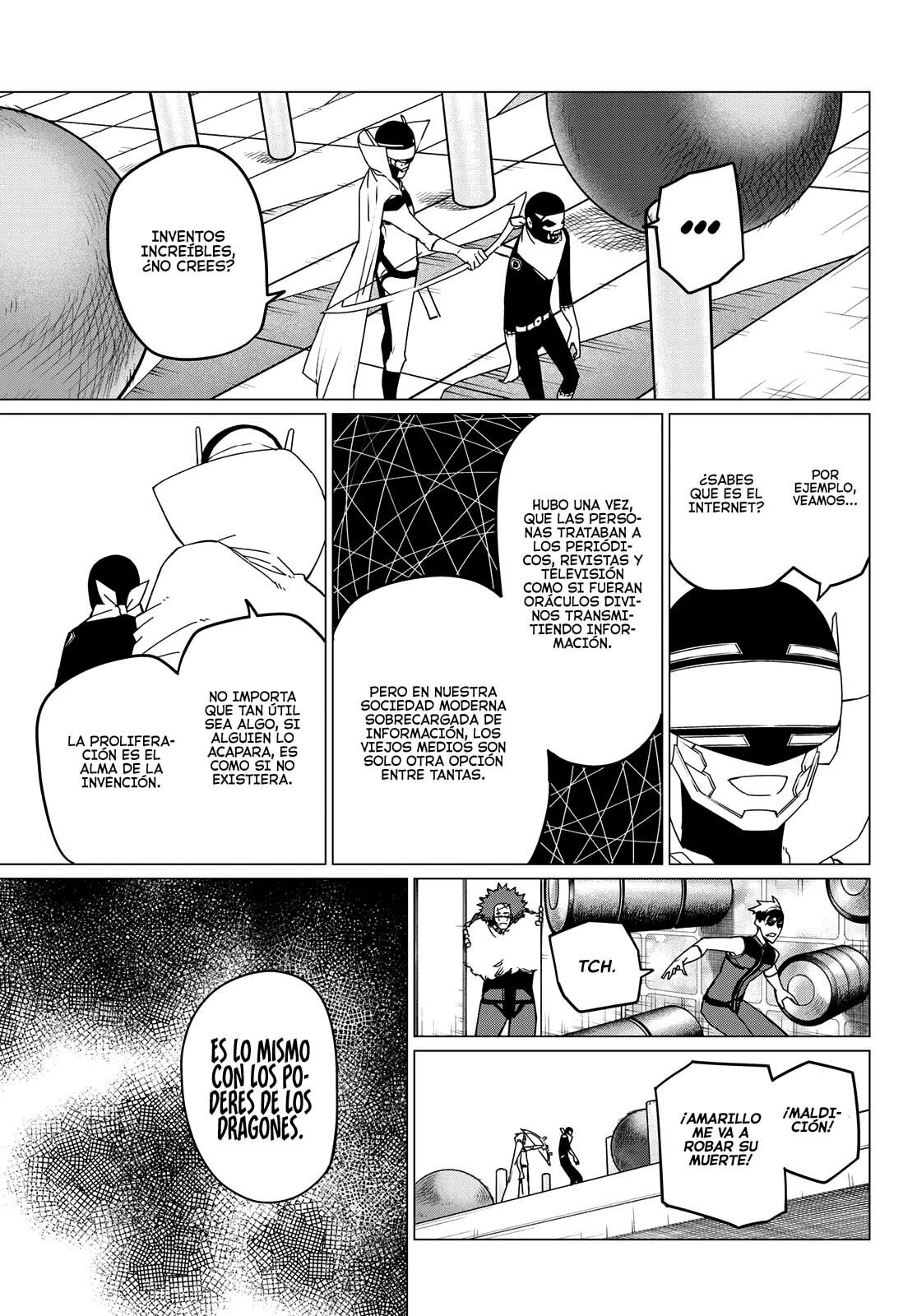 Sentai Daishikkaku Capitulo 96: Guerra de tres frentes, parte 3 página 14