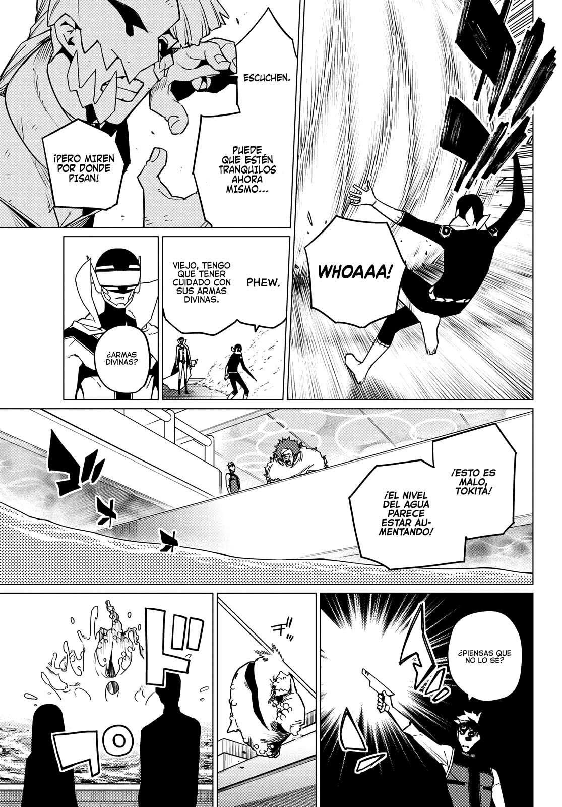 Sentai Daishikkaku Capitulo 96: Guerra de tres frentes, parte 3 página 4