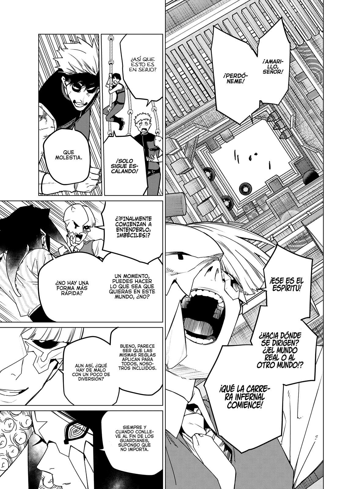 Sentai Daishikkaku Capitulo 96: Guerra de tres frentes, parte 3 página 6