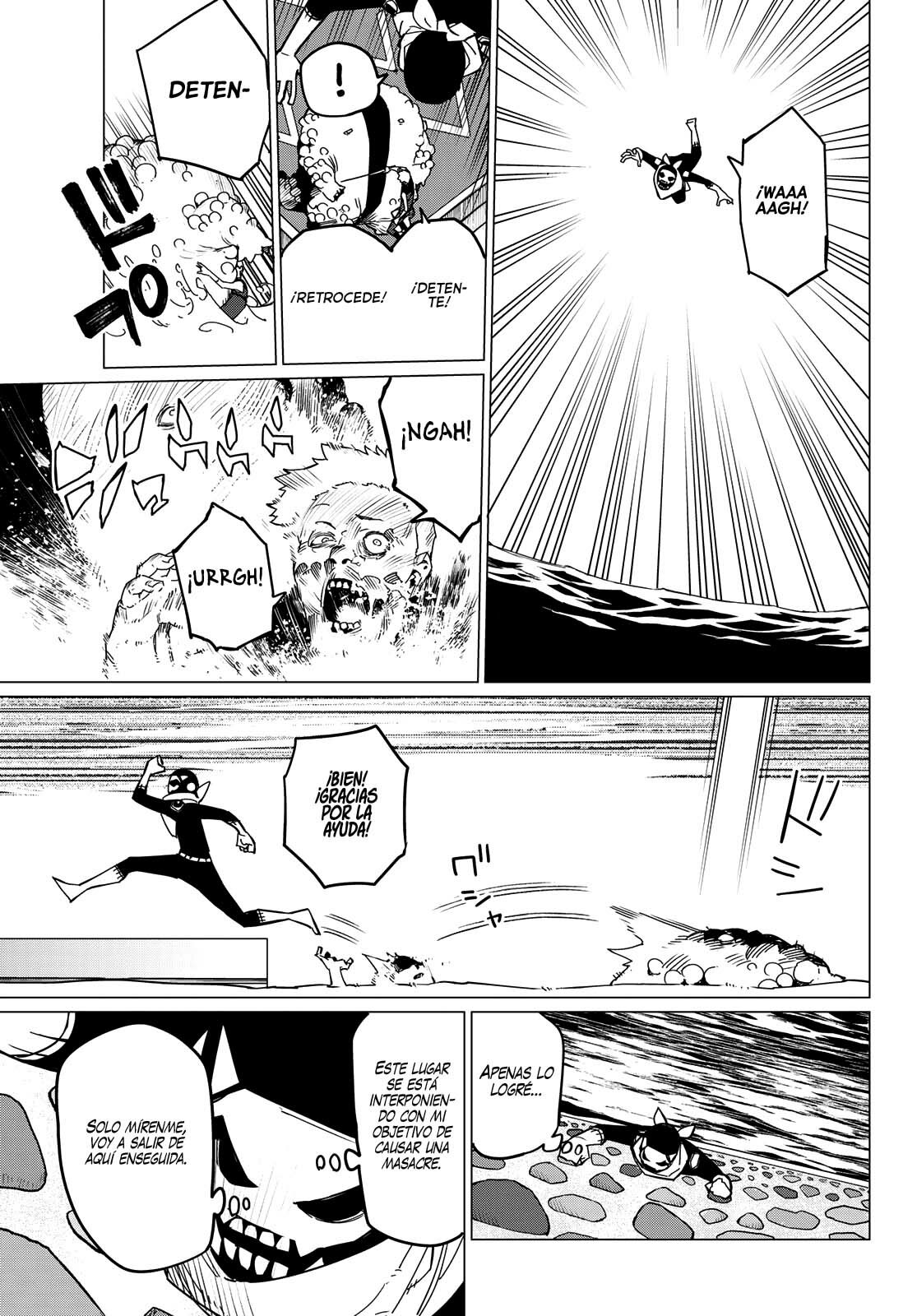 Sentai Daishikkaku Capitulo 96: Guerra de tres frentes, parte 3 página 8
