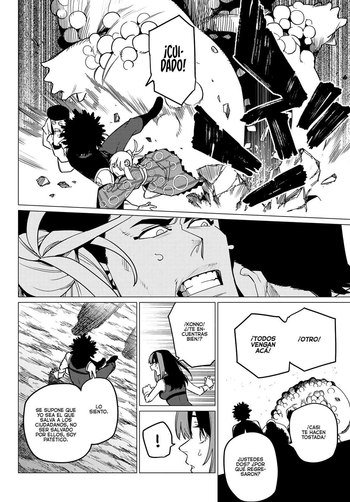 Sentai Daishikkaku Capitulo 97: Guerra de tres frentes, parte 4 página 15