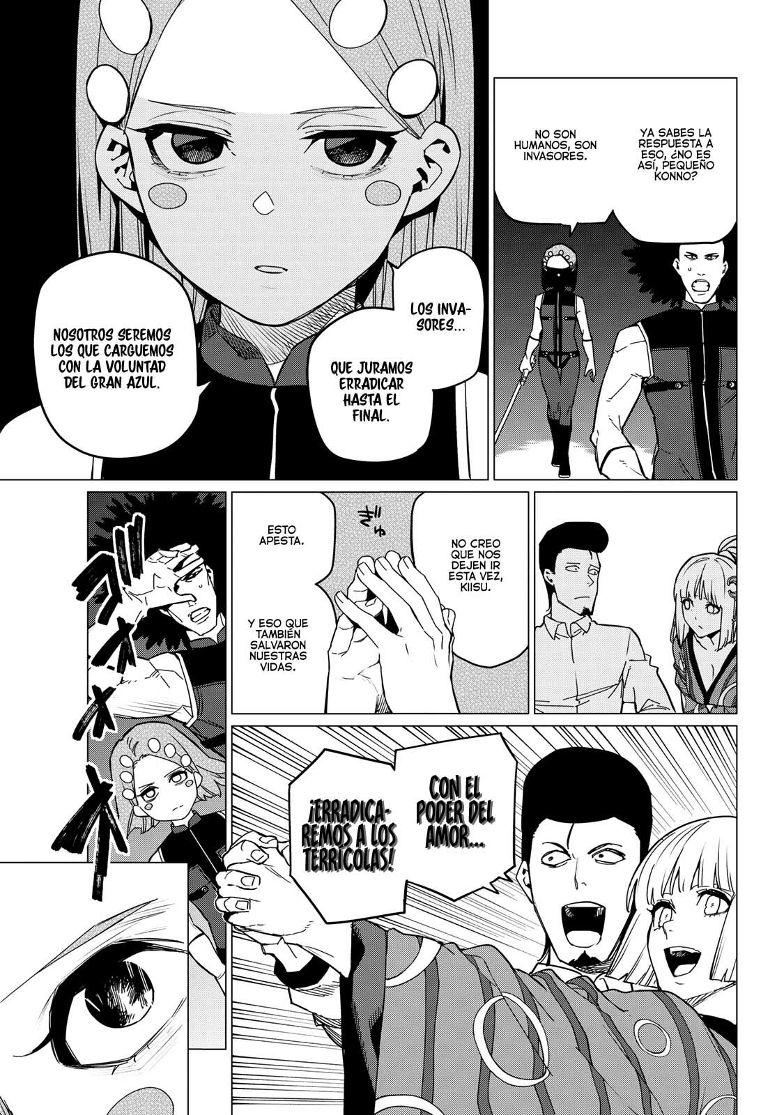 Sentai Daishikkaku Capitulo 97: Guerra de tres frentes, parte 4 página 18