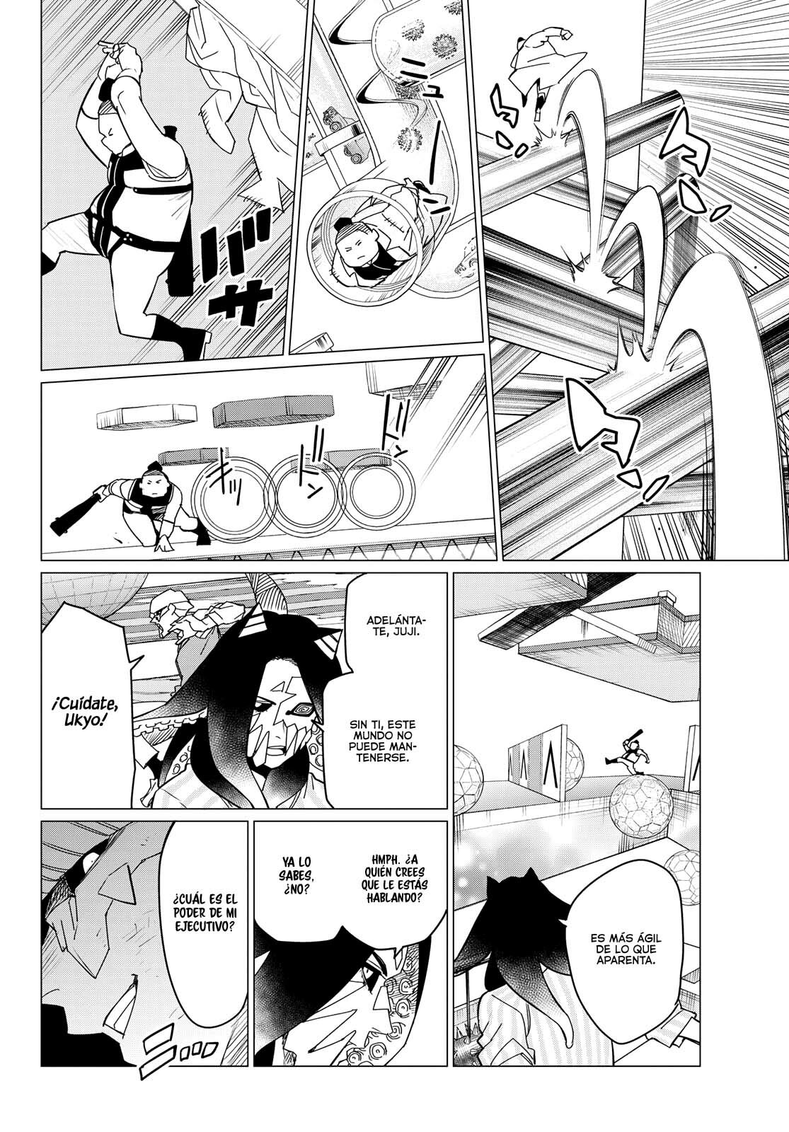 Sentai Daishikkaku Capitulo 97: Guerra de tres frentes, parte 4 página 5