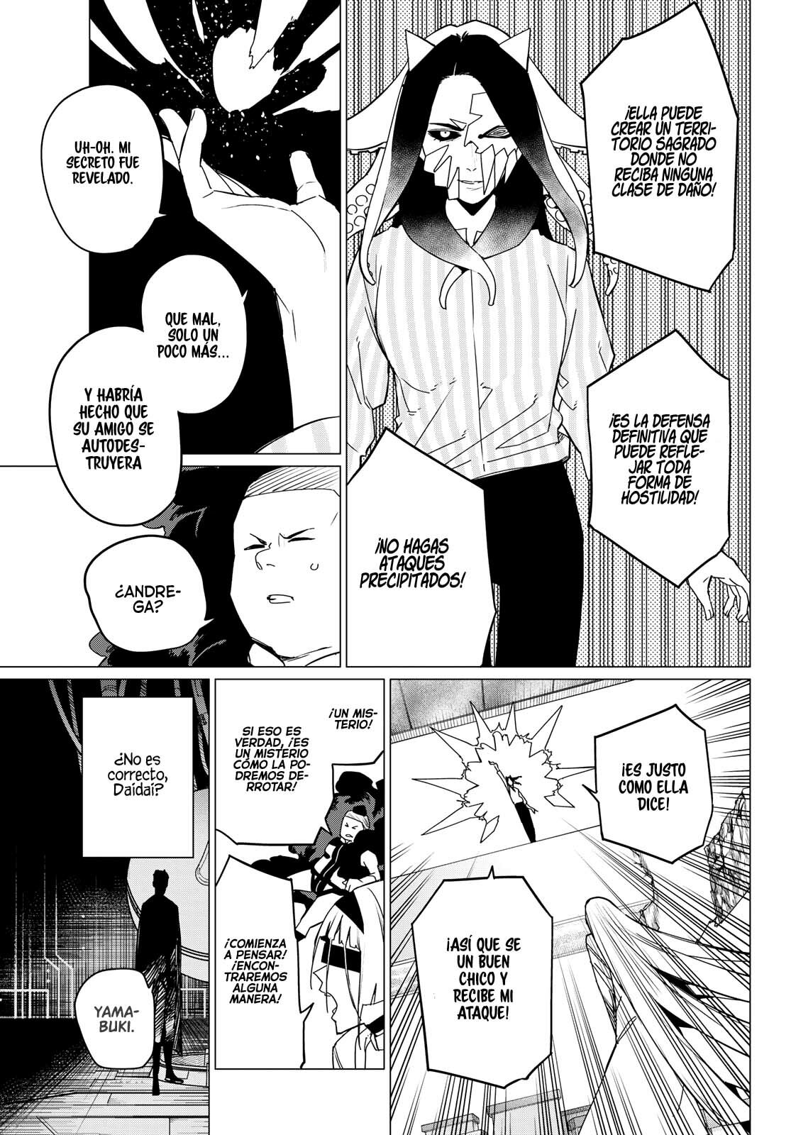 Sentai Daishikkaku Capitulo 97: Guerra de tres frentes, parte 4 página 8