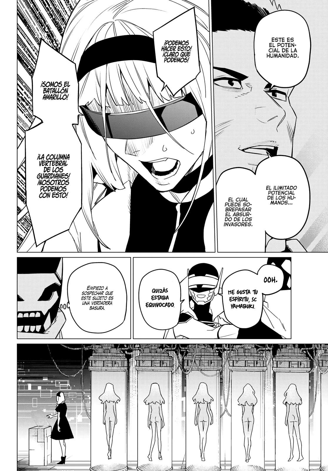 Sentai Daishikkaku Capitulo 97: Guerra de tres frentes, parte 4 página 9