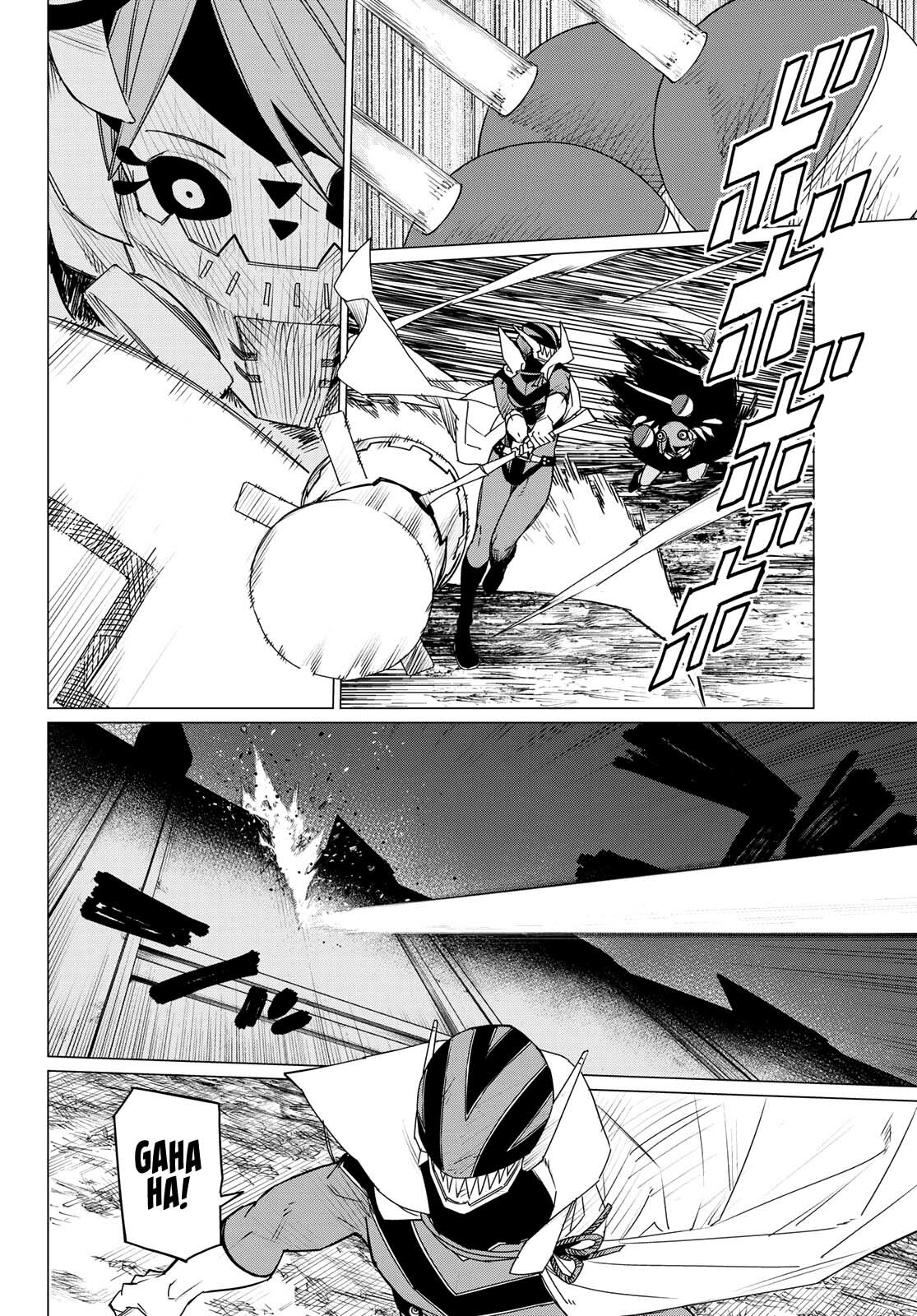 Sentai Daishikkaku Capitulo 99: Batalla de tres frentes, parte 5 página 11